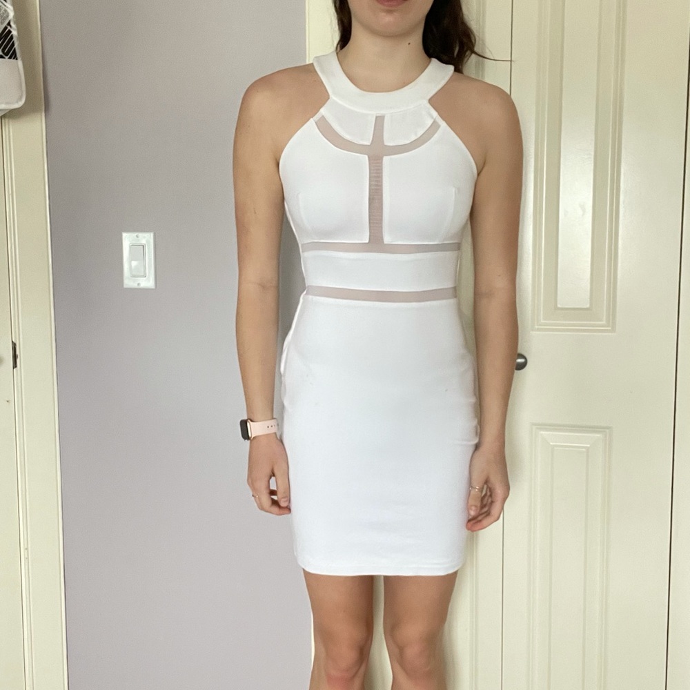 White Guess dress
